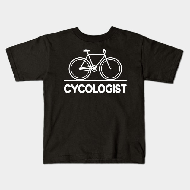 cycologist Kids T-Shirt by hanespace